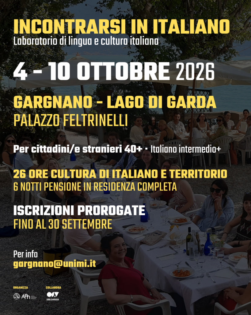 INCONTRARSI IN ITALIANO